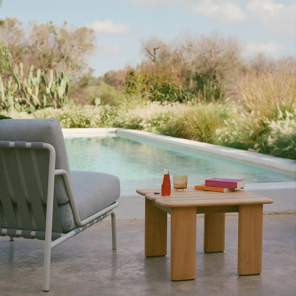 Loungefåtölj Settle Ribbed Weave 2/Dark Green