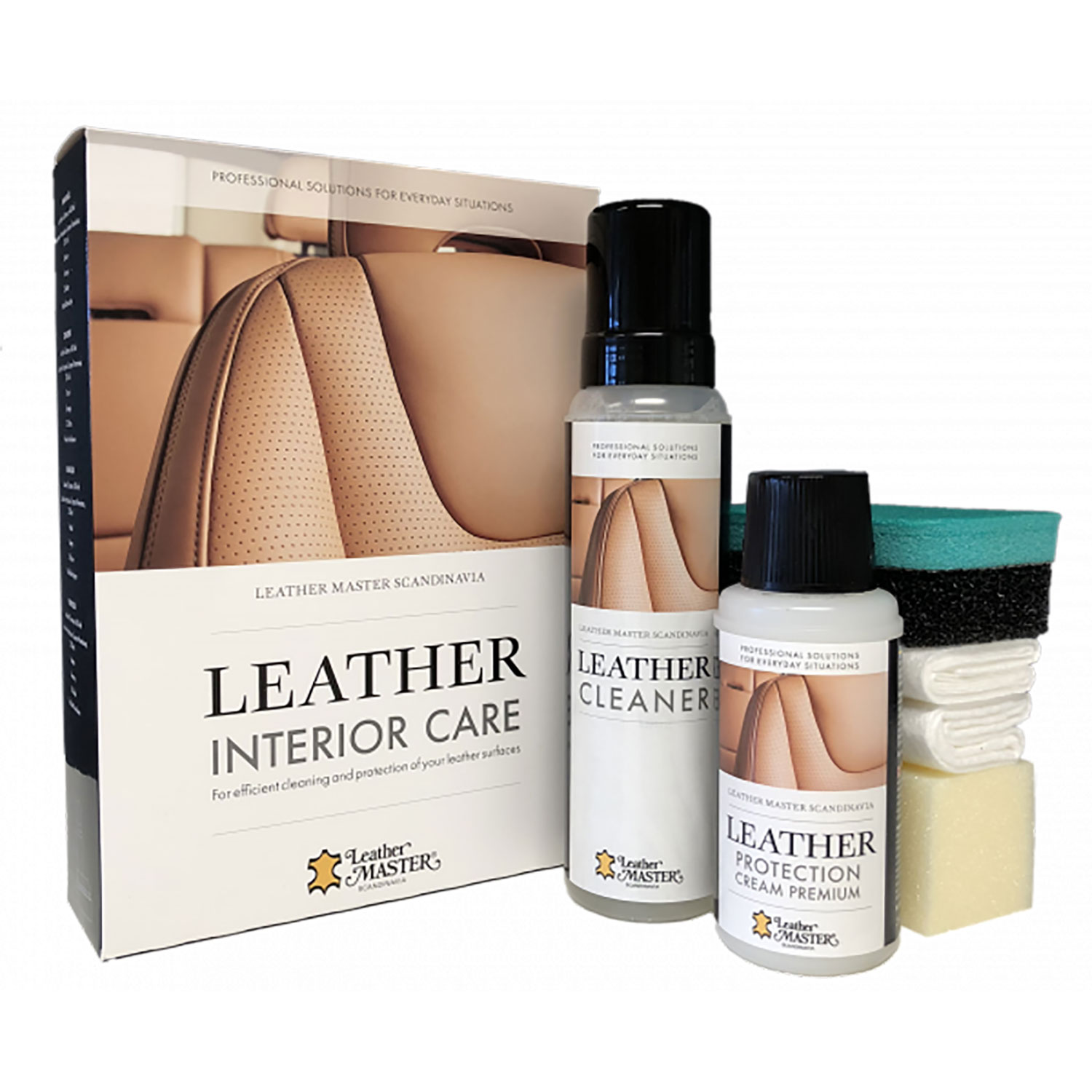 Leather Master Läder interiör vårdskit 400/250 ml