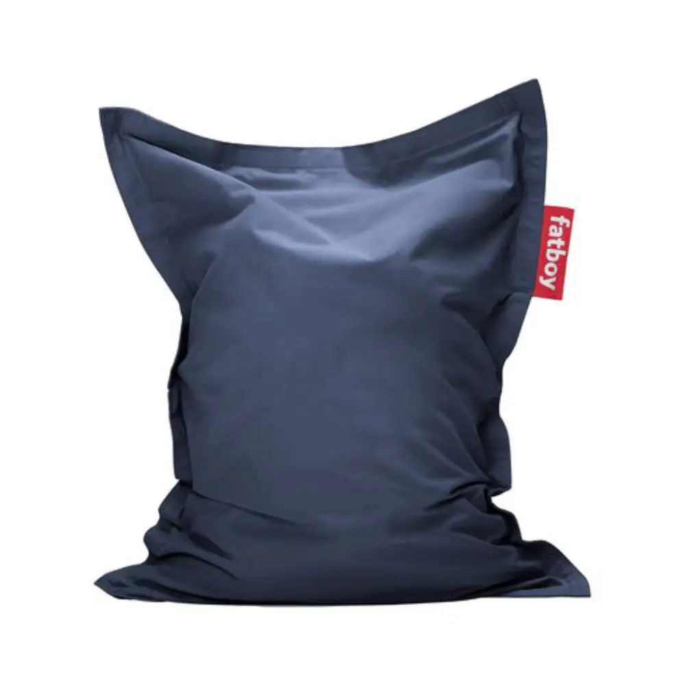 fatboy, junior canvas sittsäck recycled crown blue