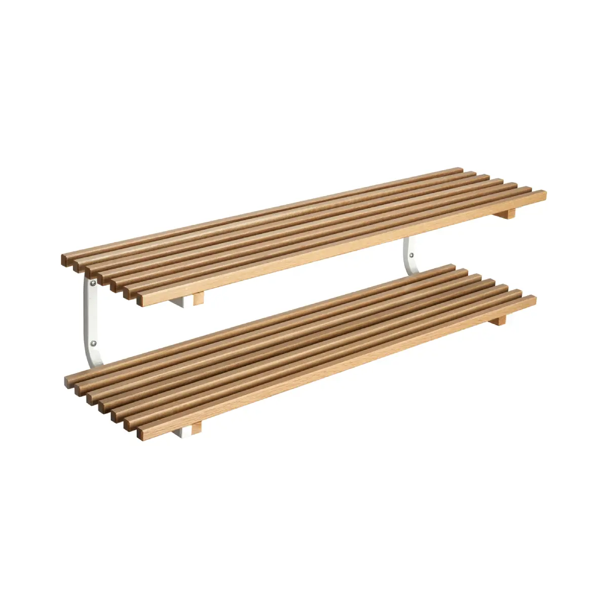 Essem Design, Sara skohylla vägghängd 100 cm Ek Vit