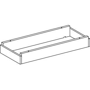 40214 Sockel Valnöt Lack 84X36X9Cm 