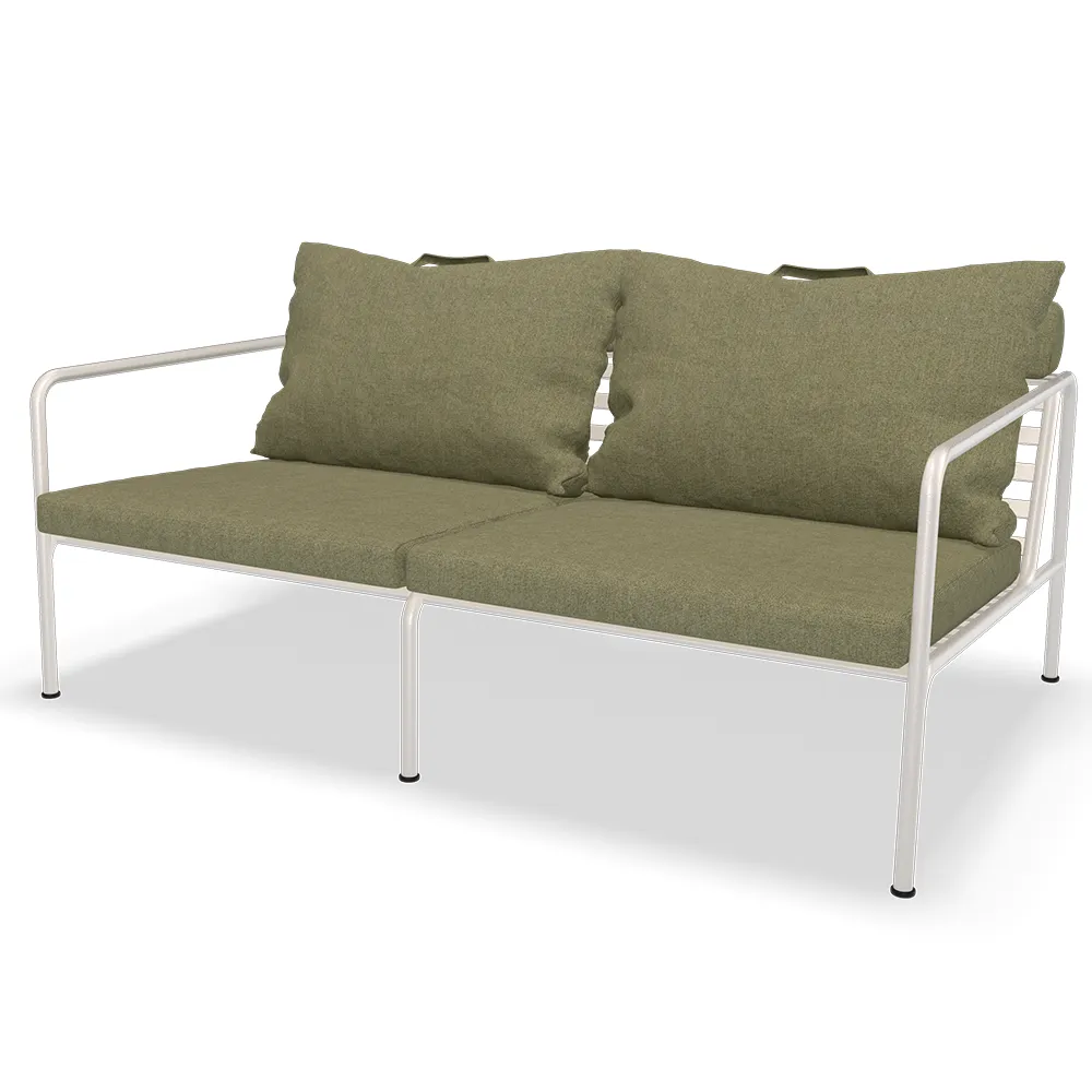 Houe Avon 2-sits soffa Leaf/White