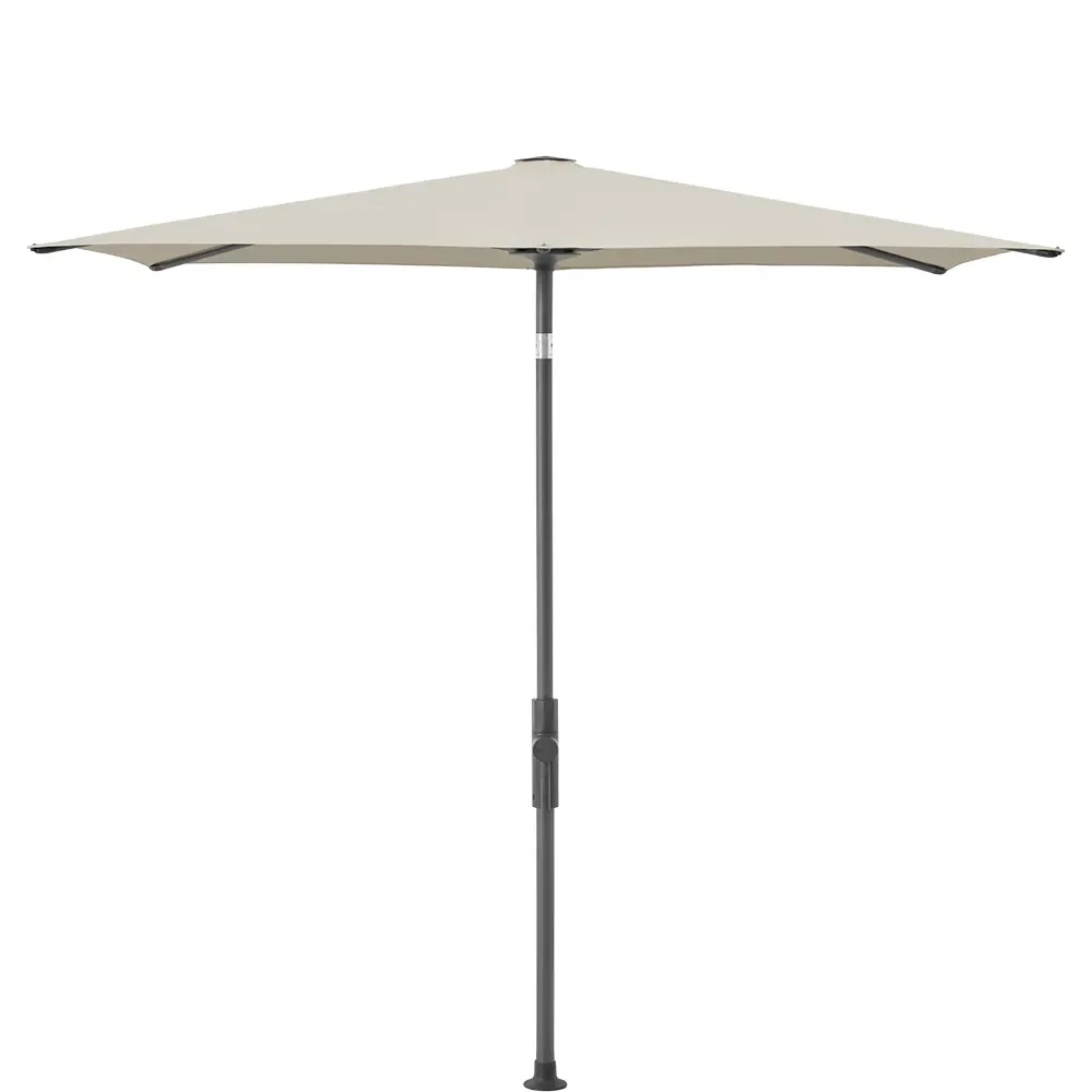 Glatz, Twist parasoll 250x200 cm anthracite Kat.5 527 Urban Chrome