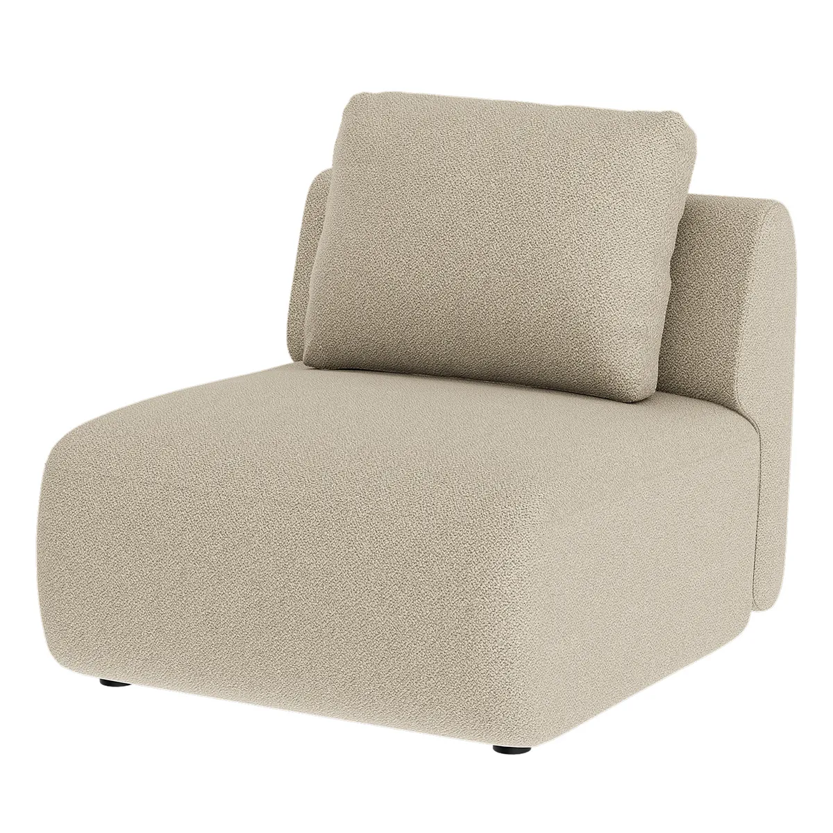 Dixon fåtölj / mittsektion Rhyme beige