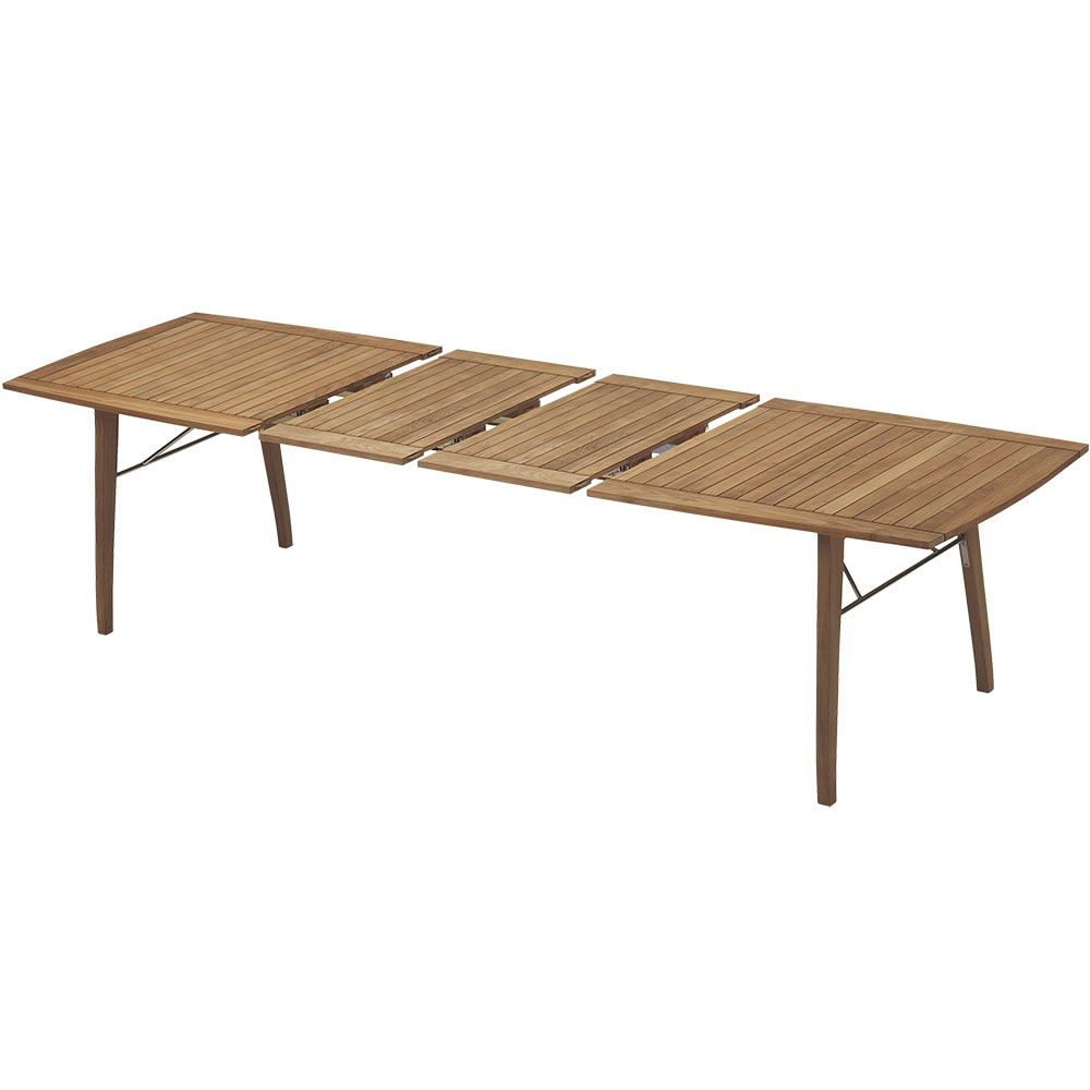 Ballare Matbord 90x196-296 cm Teak 