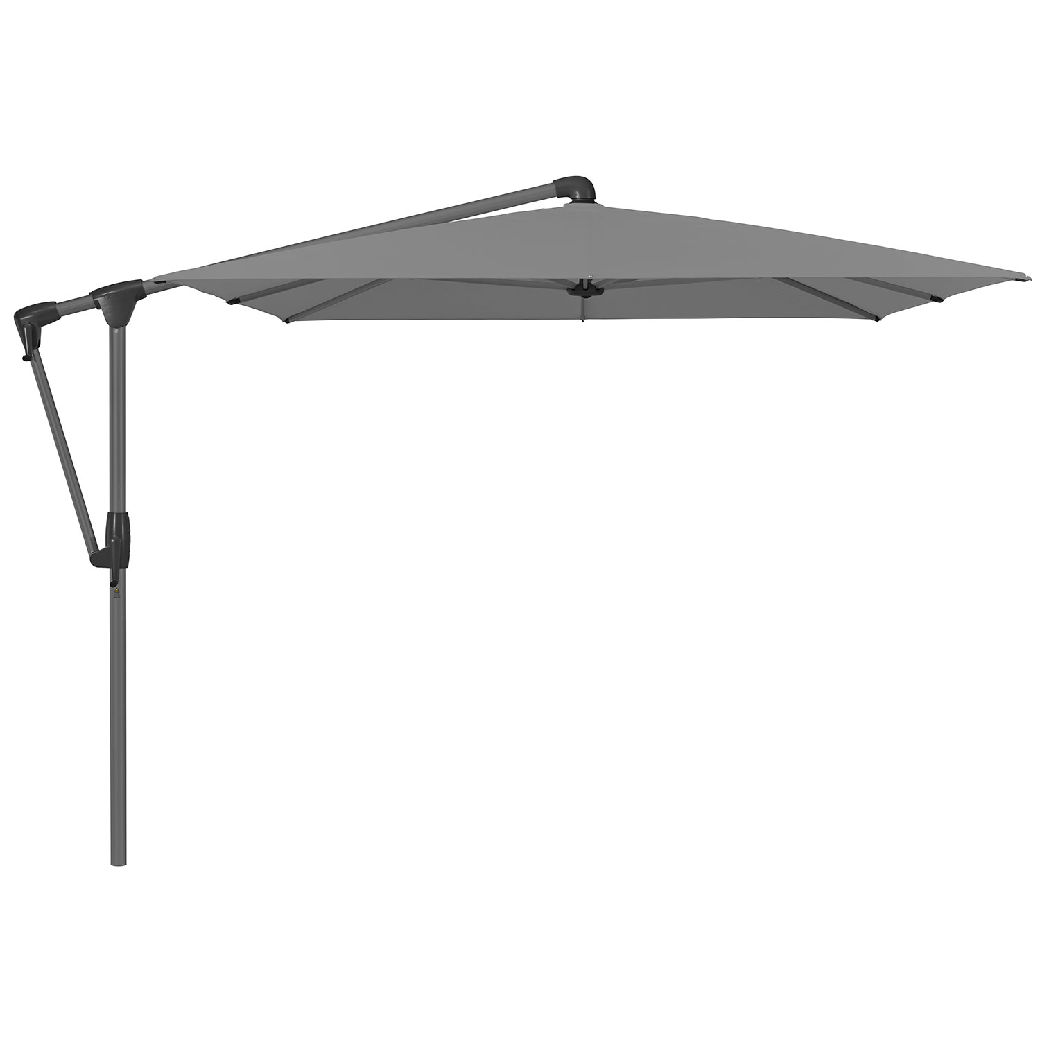 Sunwing Casa frihängande parasoll 300×240 cm kat.4 antracite alu / 420 smoke