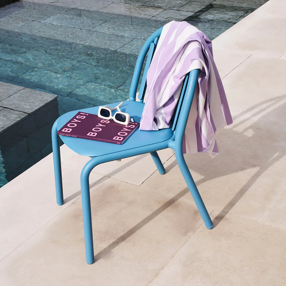 Fred'S Matstol Wave Blue