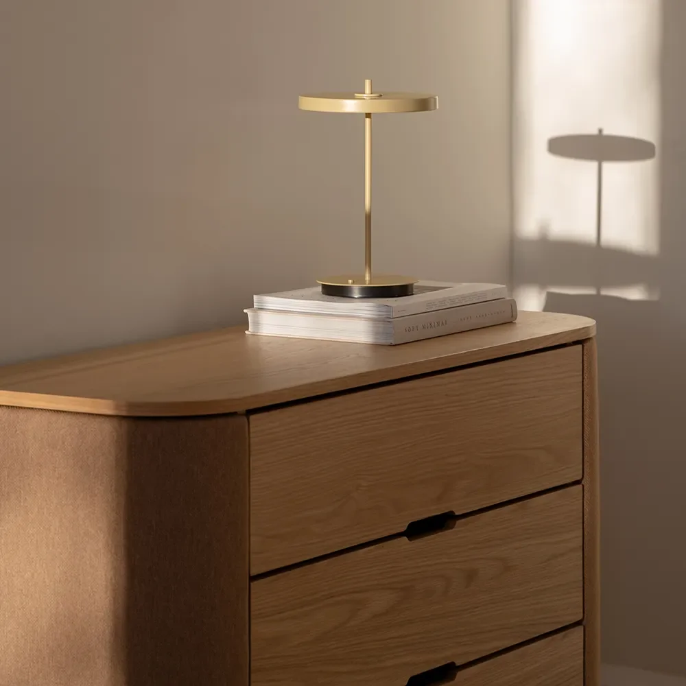 Asteria Move Monochrome Portabel lampa Butter Yellow