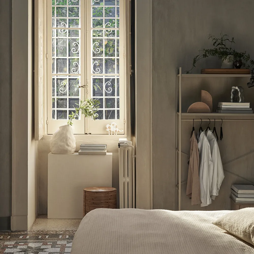 Vulca Vase - Large - Off-white Stone