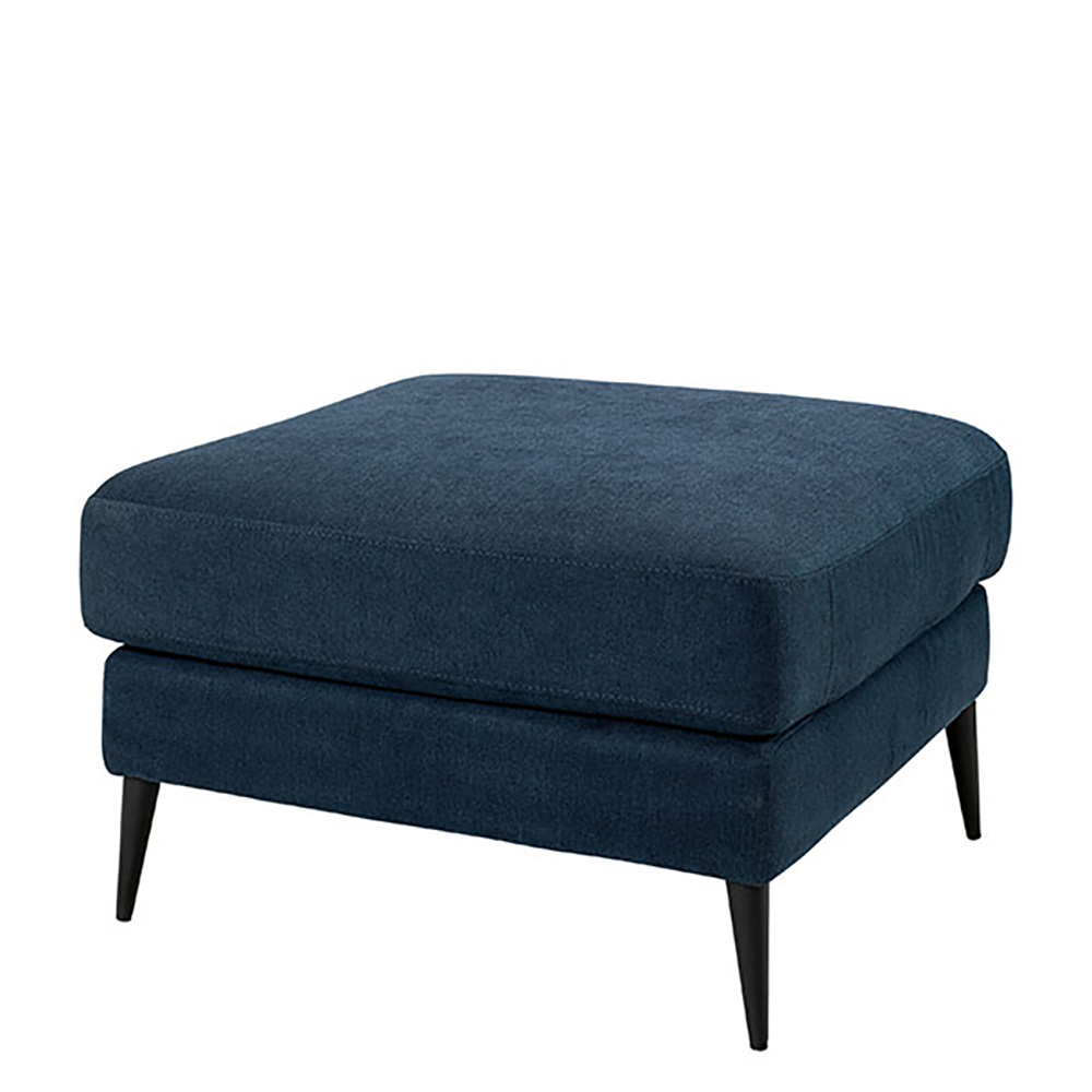 Produktfoto för Andorra ottoman simply deep blue