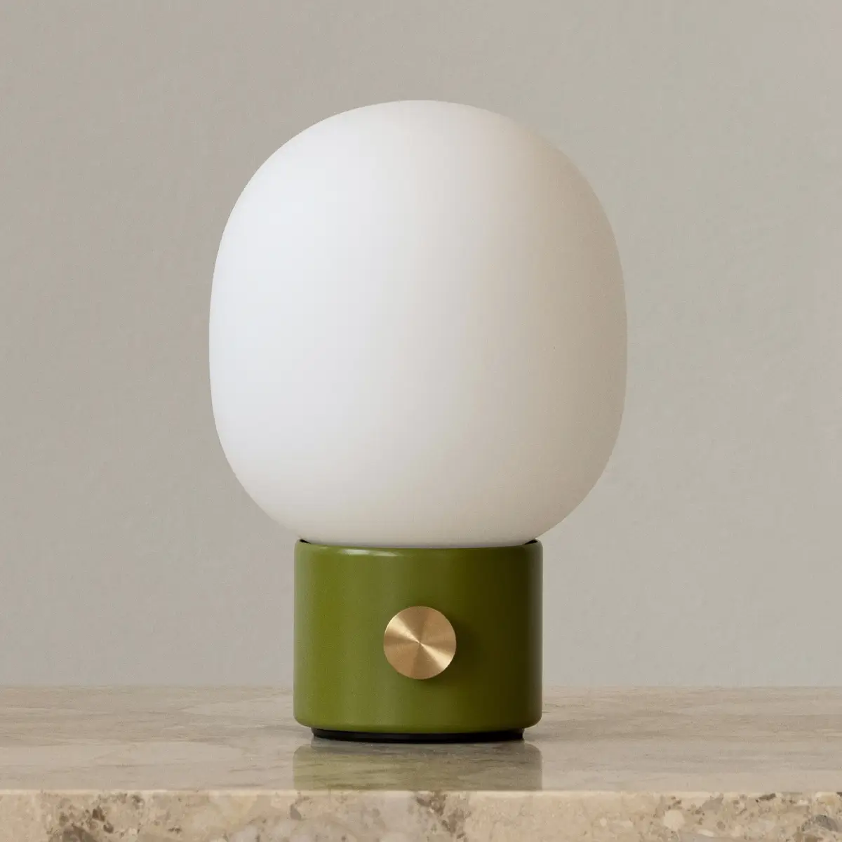 JWDA Portabel Lampa Steel Dusty Green 