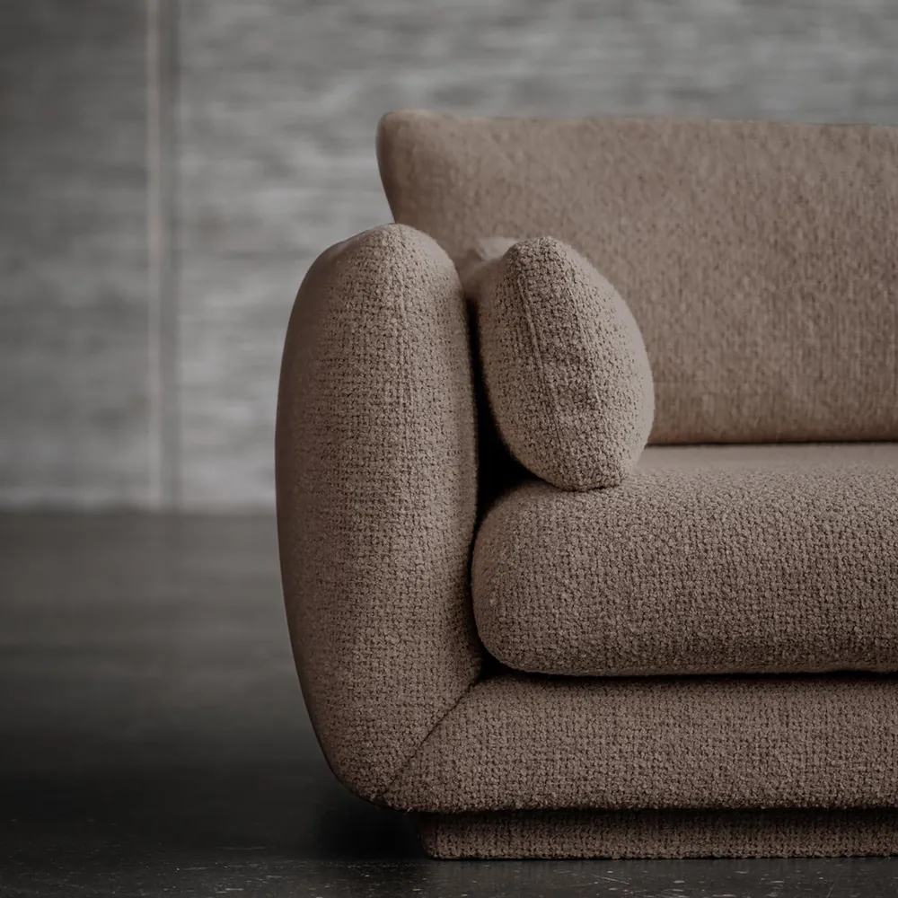 Bloom 2-sits soffa Taupe Flair