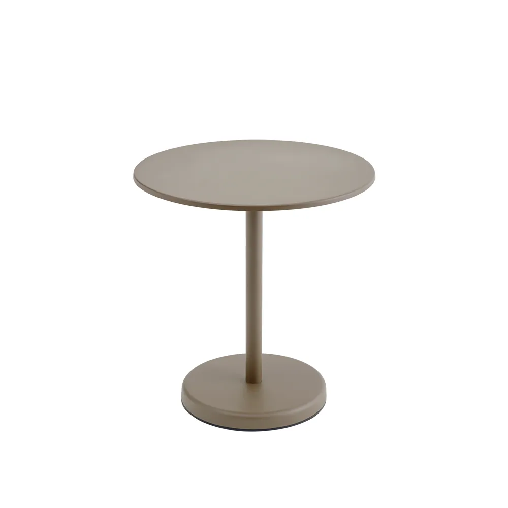 Muuto, Linear Steel Caf&eacute;bord &Oslash;70 Taupe