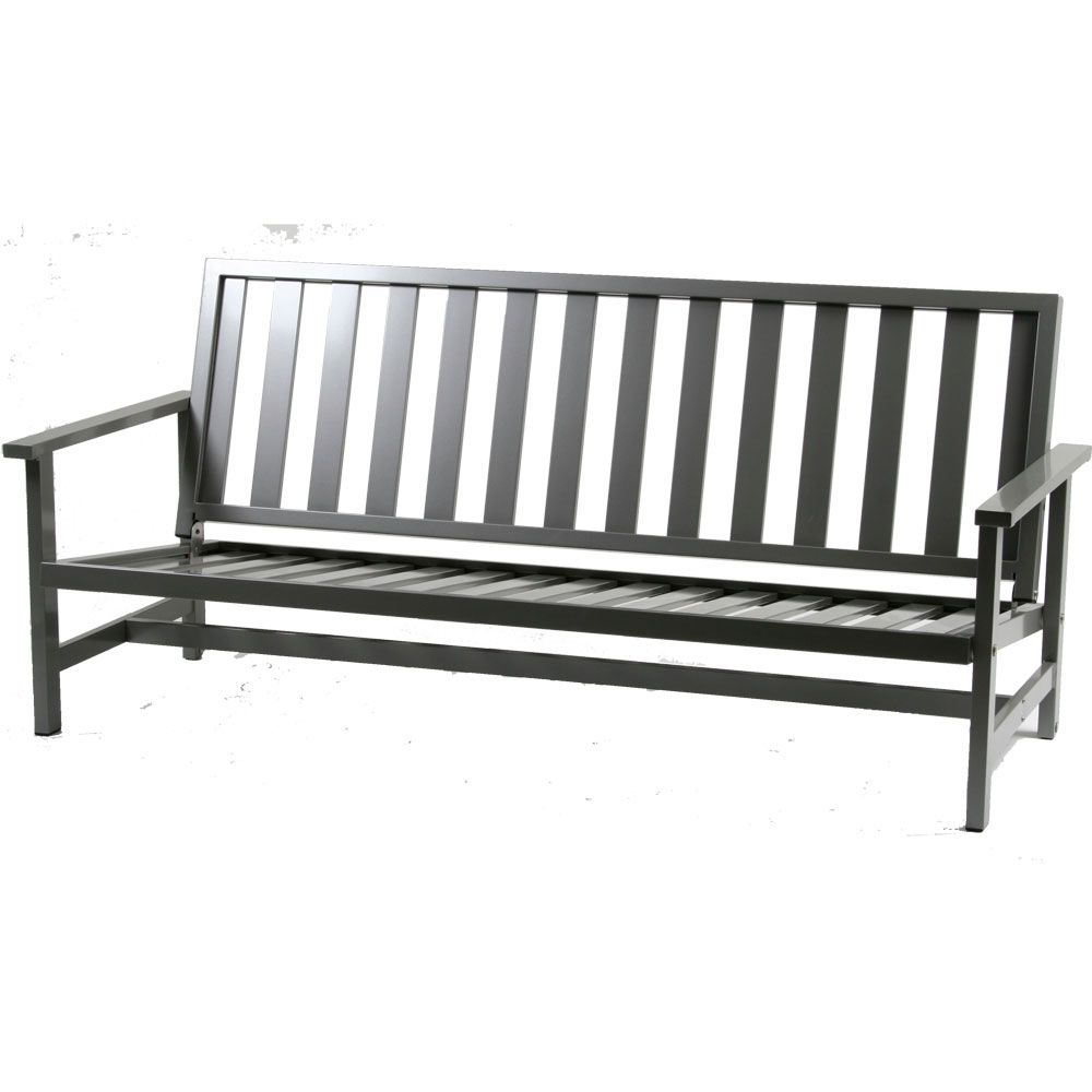 Fri Form, Soffa 3-Sits Grå Alu