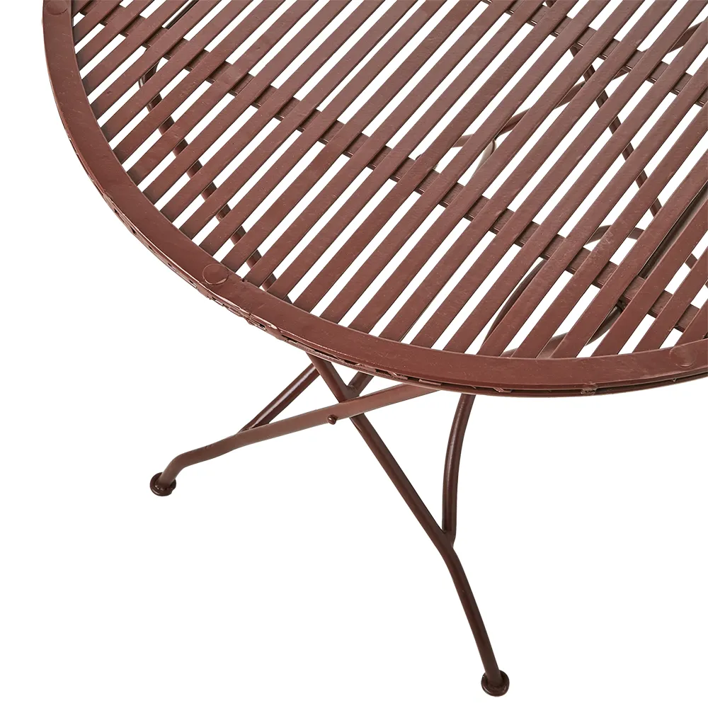 Visby Cafébord Bordeaux 