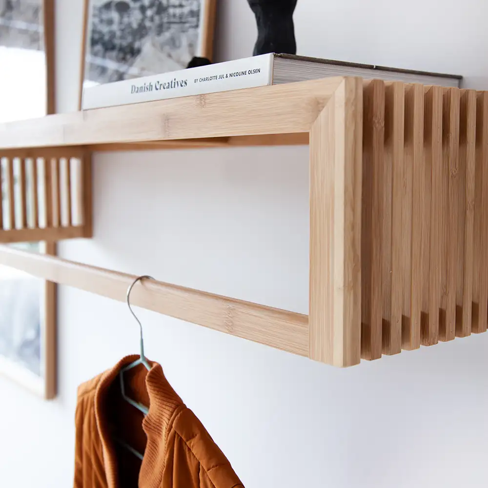 Rib Hatthylla 45 cm Bambu 