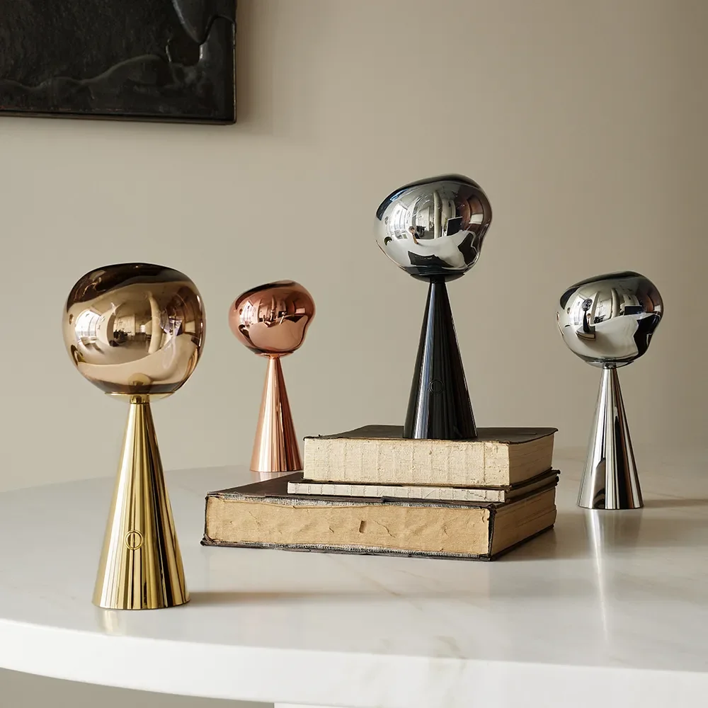 Melt Portabel lampa Gold LED