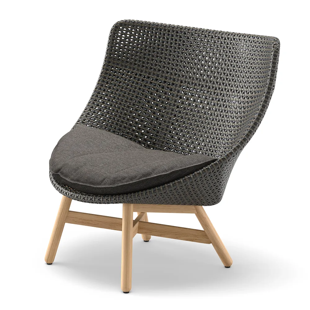 Dedon, Mbrace wingchair teak AY5 teak 0205 arabica 0126