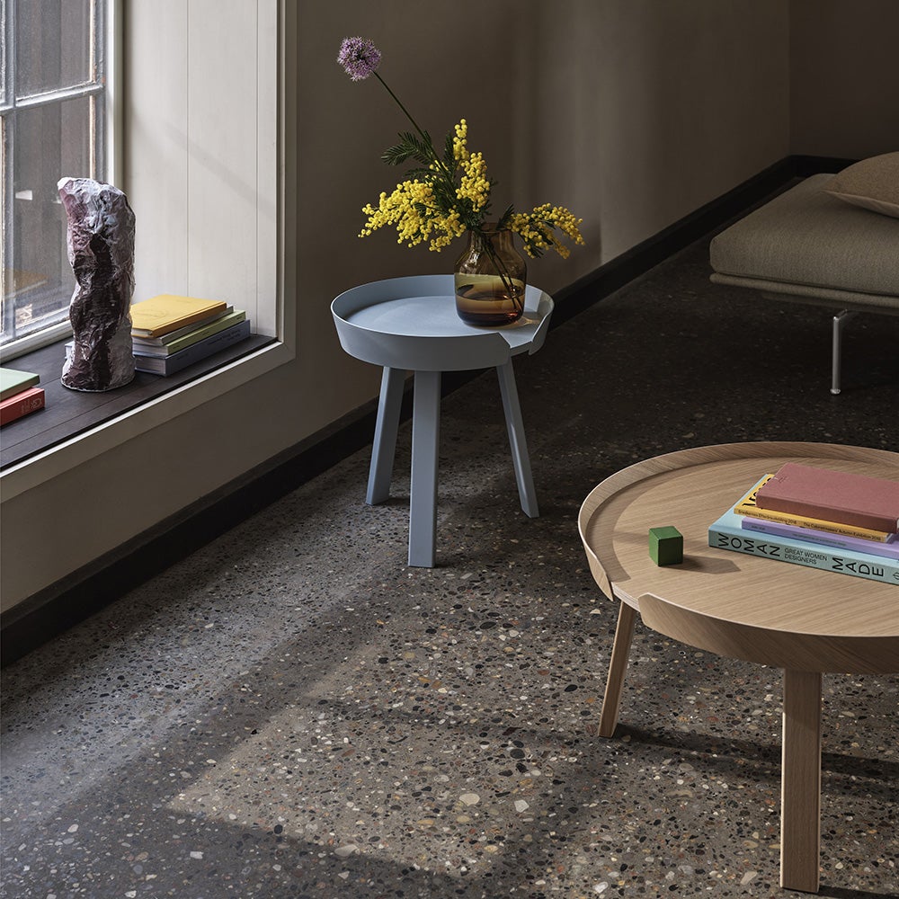 Around Soffbord Ø45 cm- Light Blue 