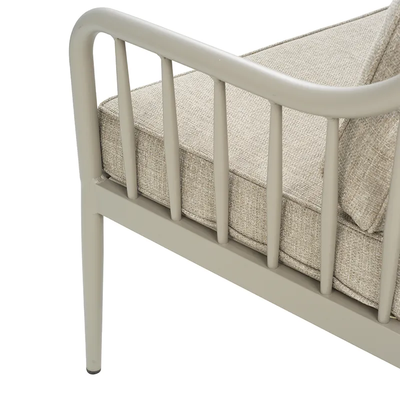 Coleville 3-sits soffa - Khaki/Burlap Beige
