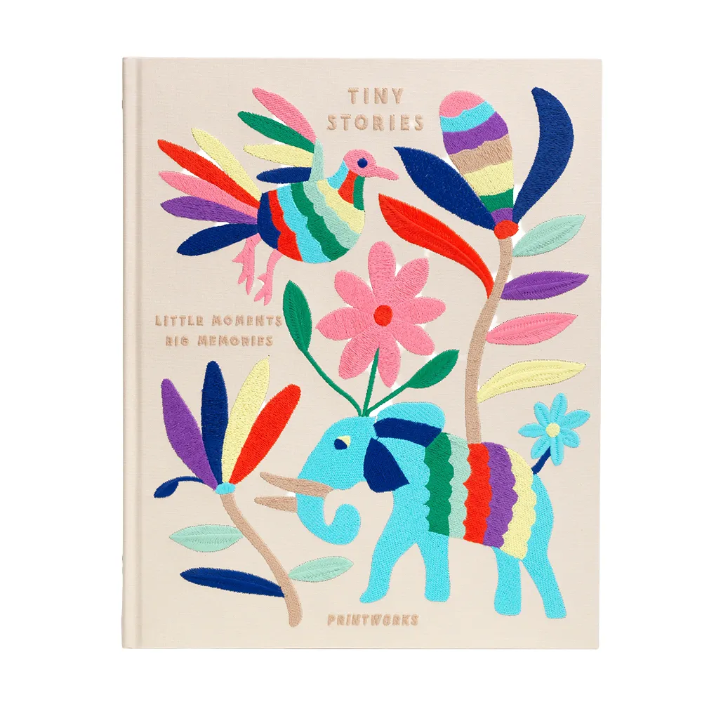 Broderat Fotoalbum - Tiny Stories