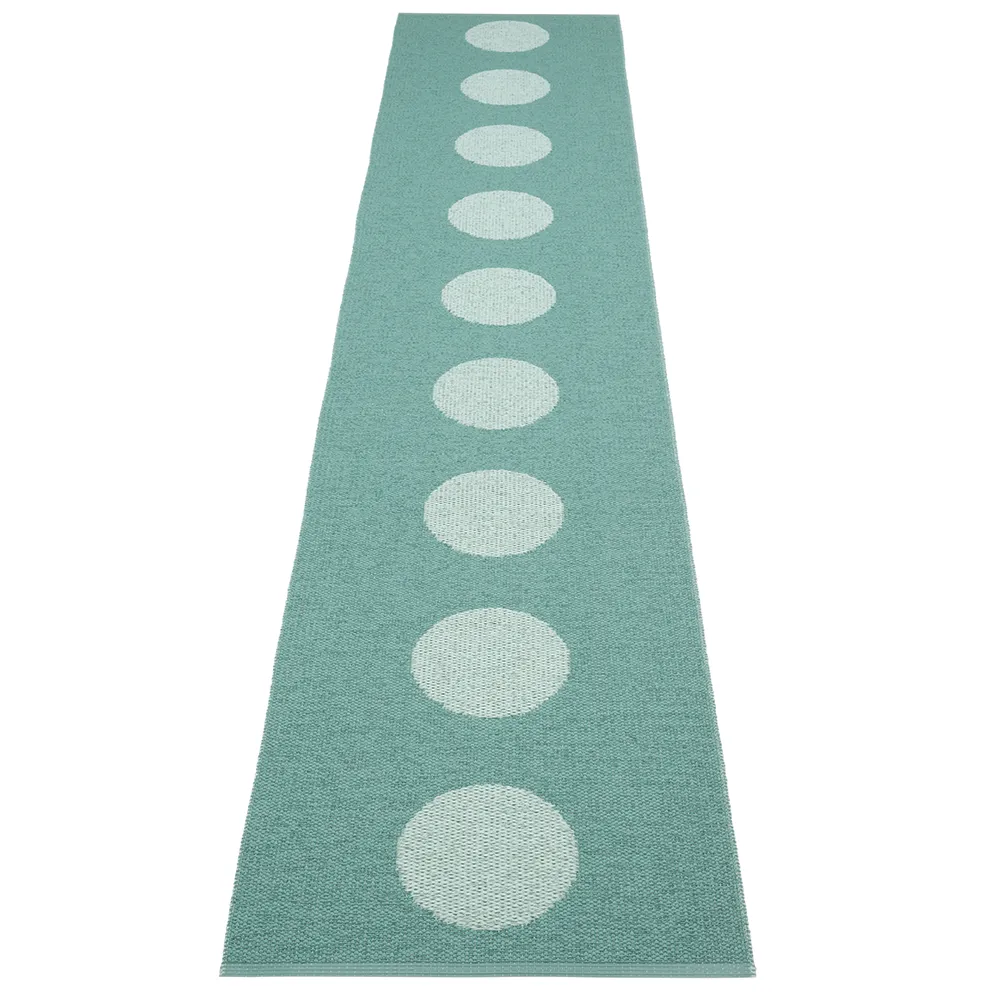 Vera Pop matta Jade/Pale Turquoise 70 x 360cm