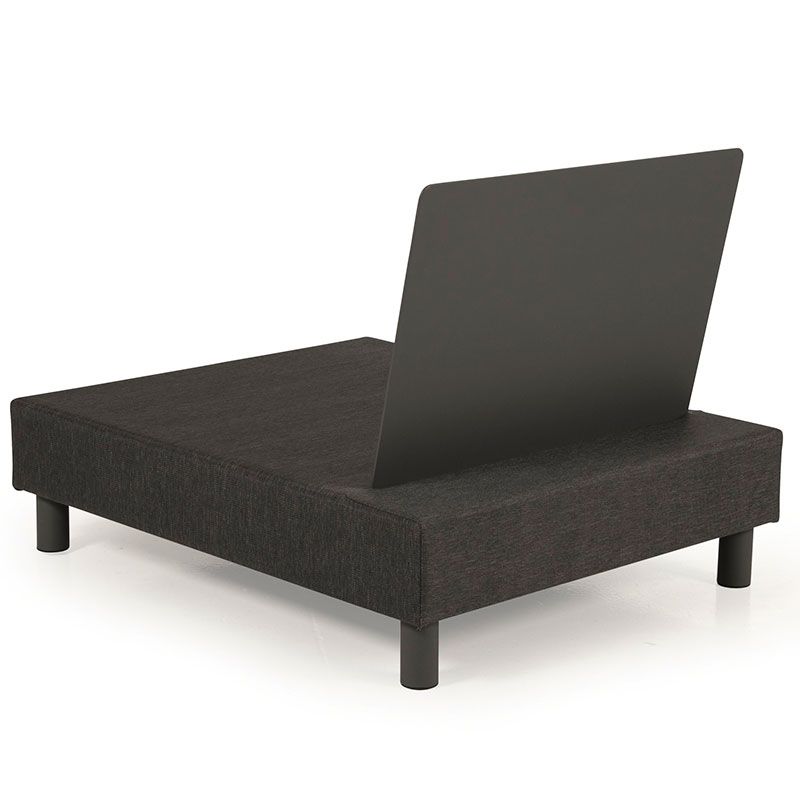 Battleford mittdel grå inkl. dynor 