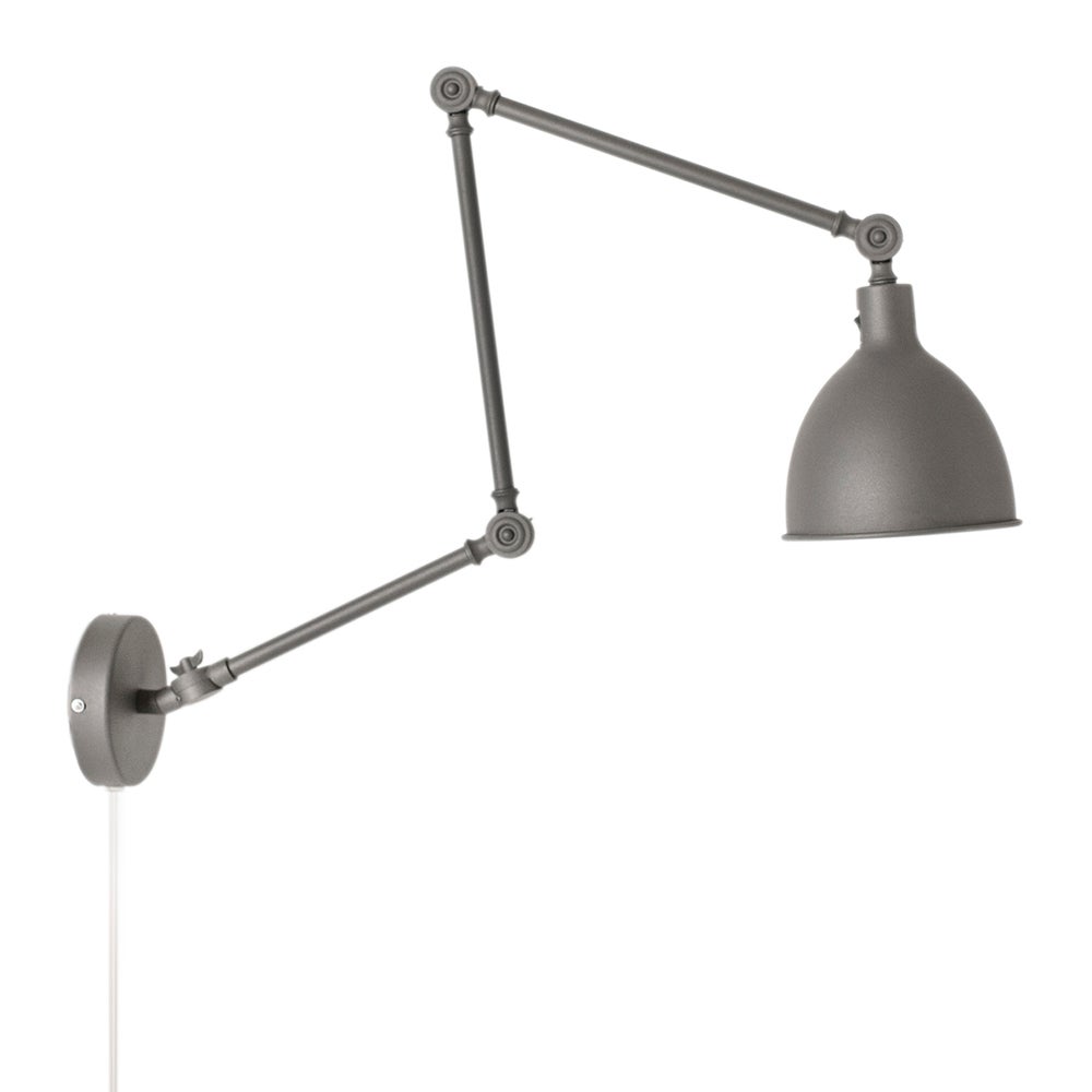 by Rydéns, Bazar vägglampa l61.5-122 cm grå
