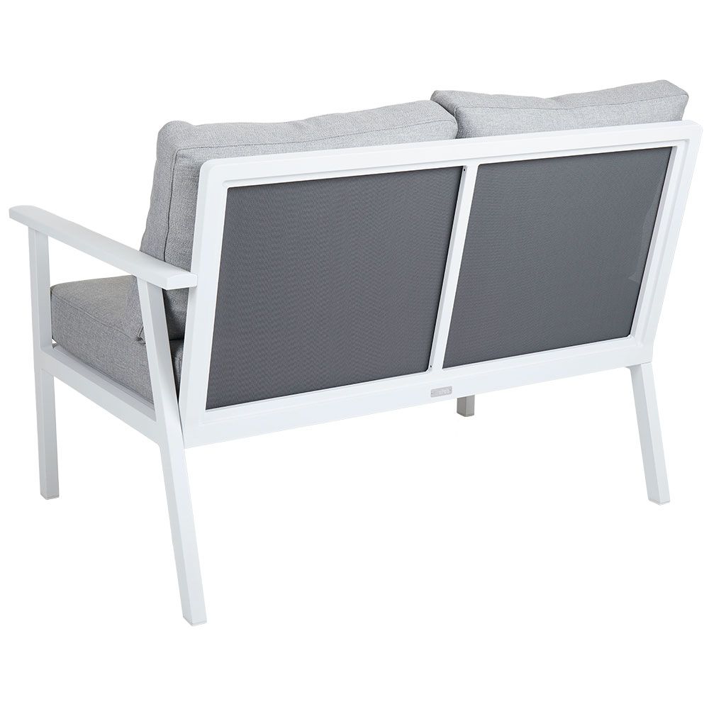 Samvaro avslut vänster+höger vit / grå 