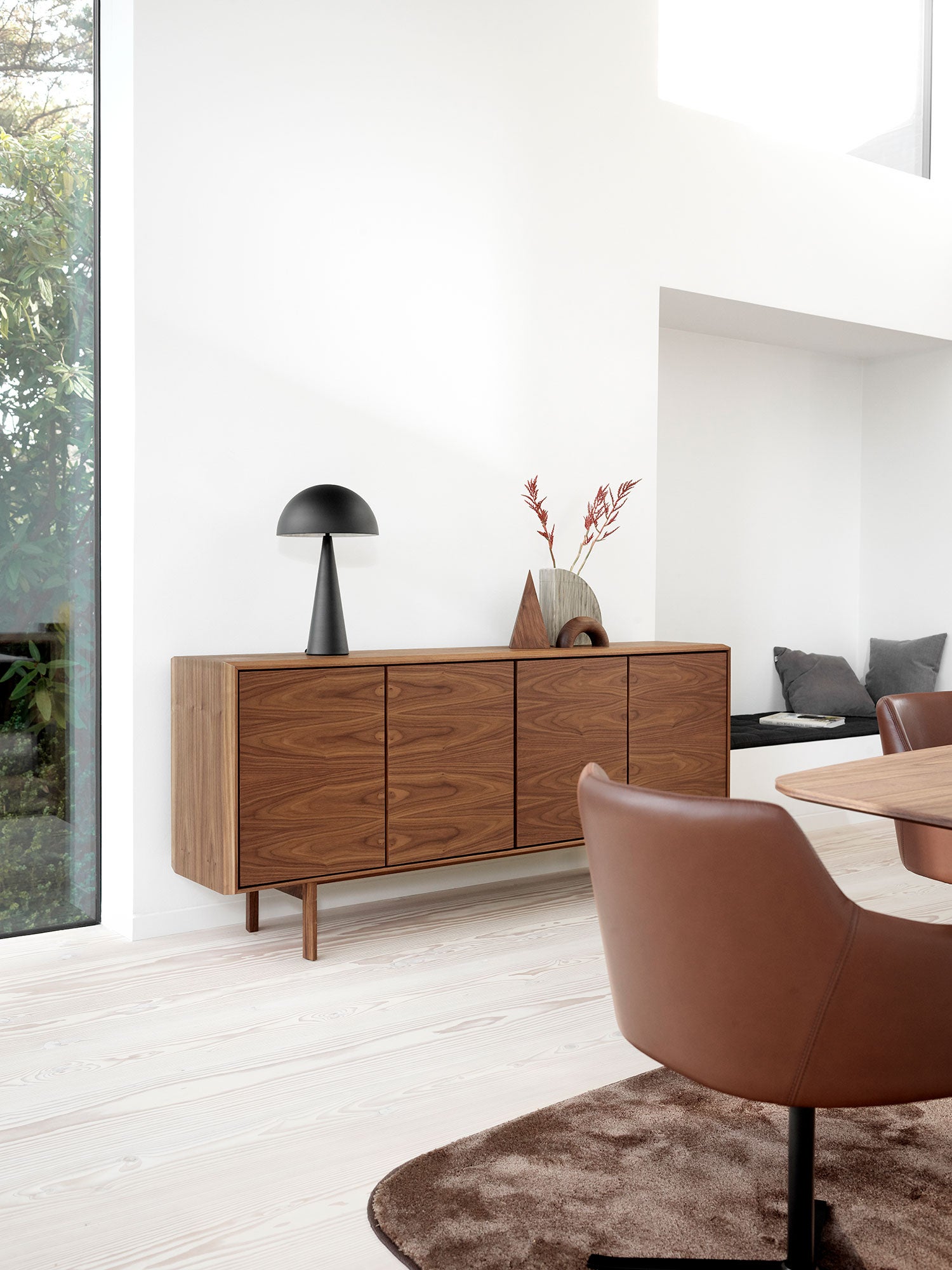 Sm544 Skänk Ek Vitolja 190X43X85Cm 