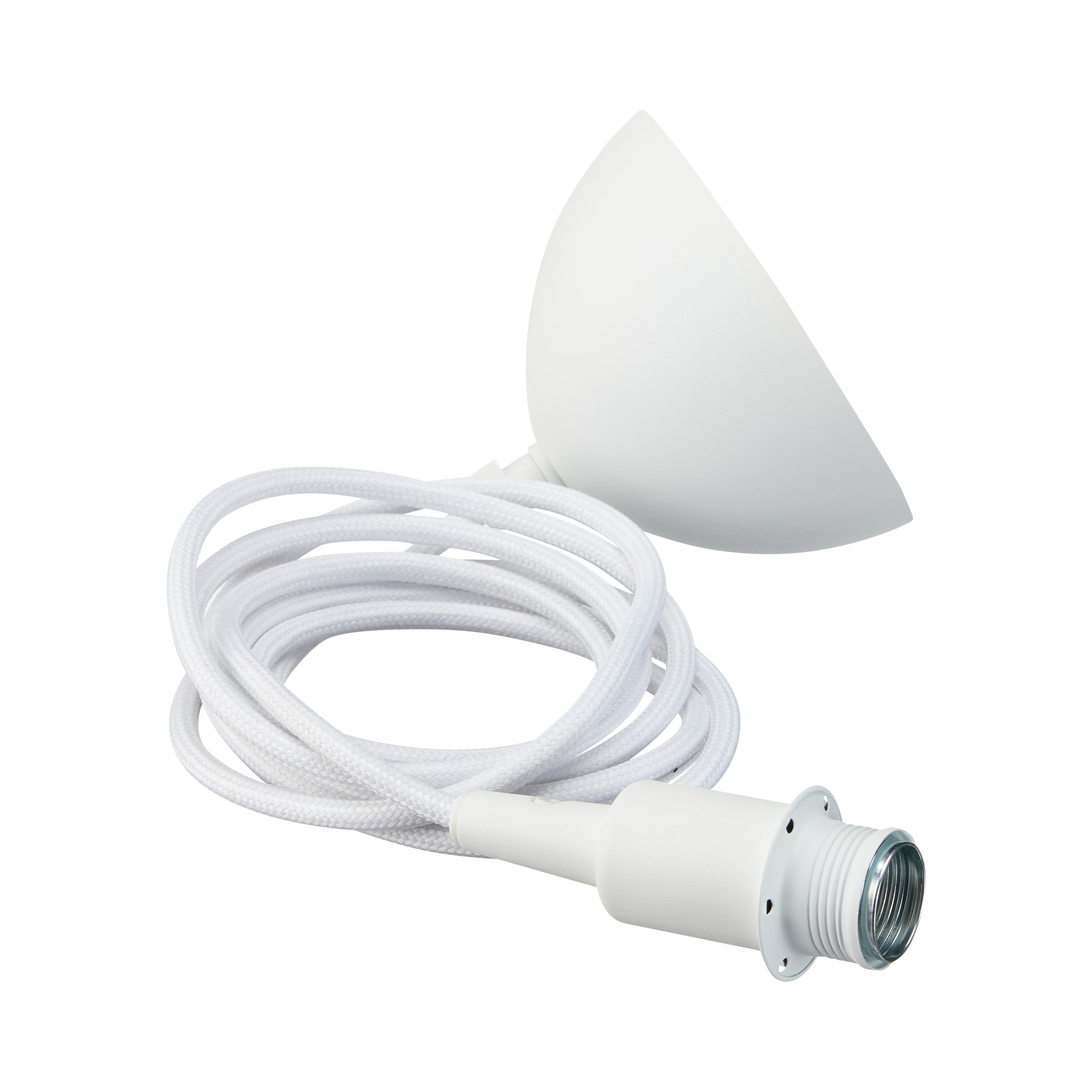 Belid, Gloria Upphäng E14 Vitstruktur, Vit Kabel