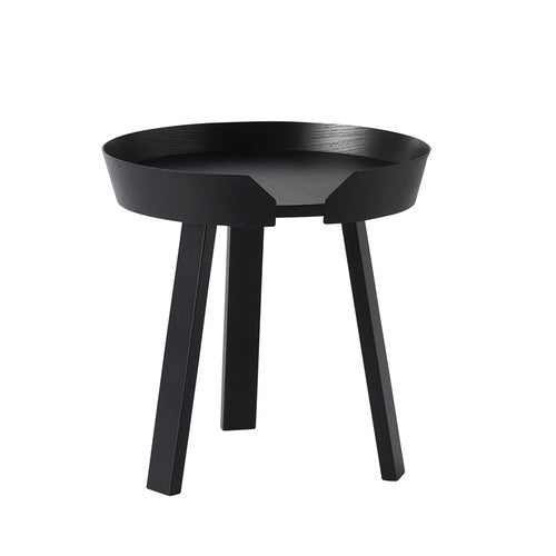 Around Soffbord Ø45 cm- Black 