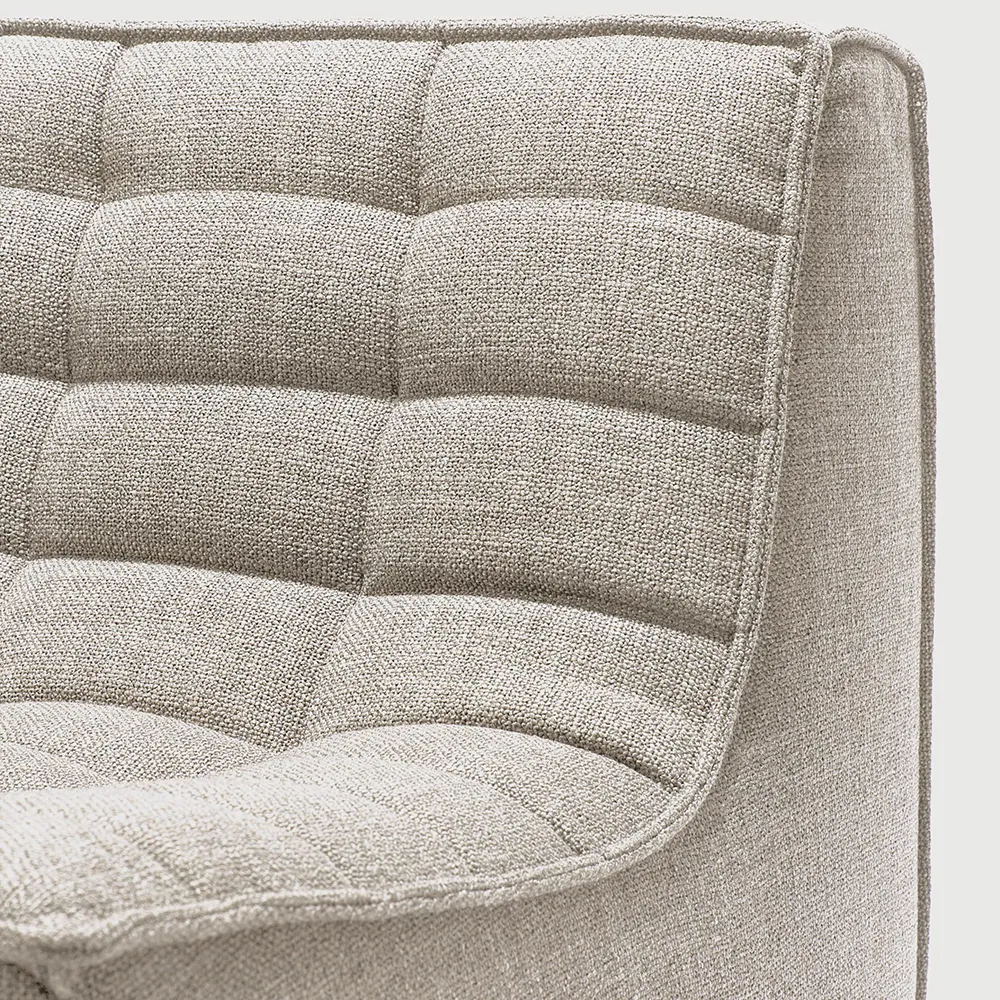 N701 modular sofa - Beige fabric - 2 seater 91x140 cm Ethnicraft