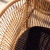 Delta stol    Antracit / Natural Wicker / Teddy Black