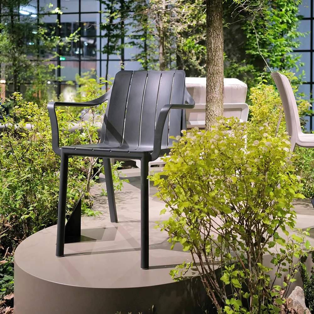 Tiberina karmstol Anthracite