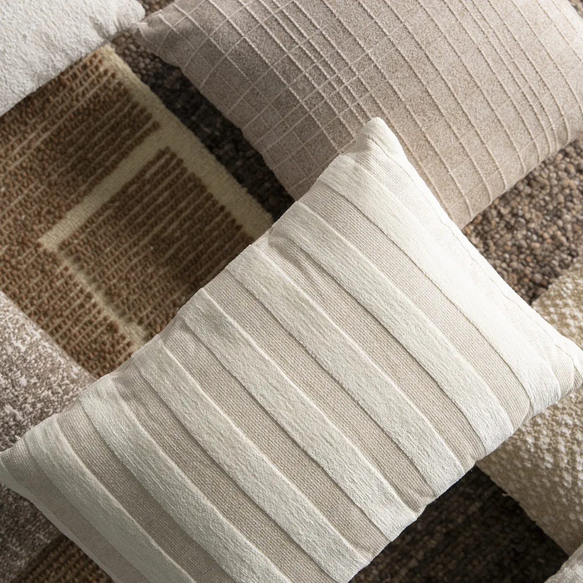 Prydnadskudde Pure 50x50 cm Beige