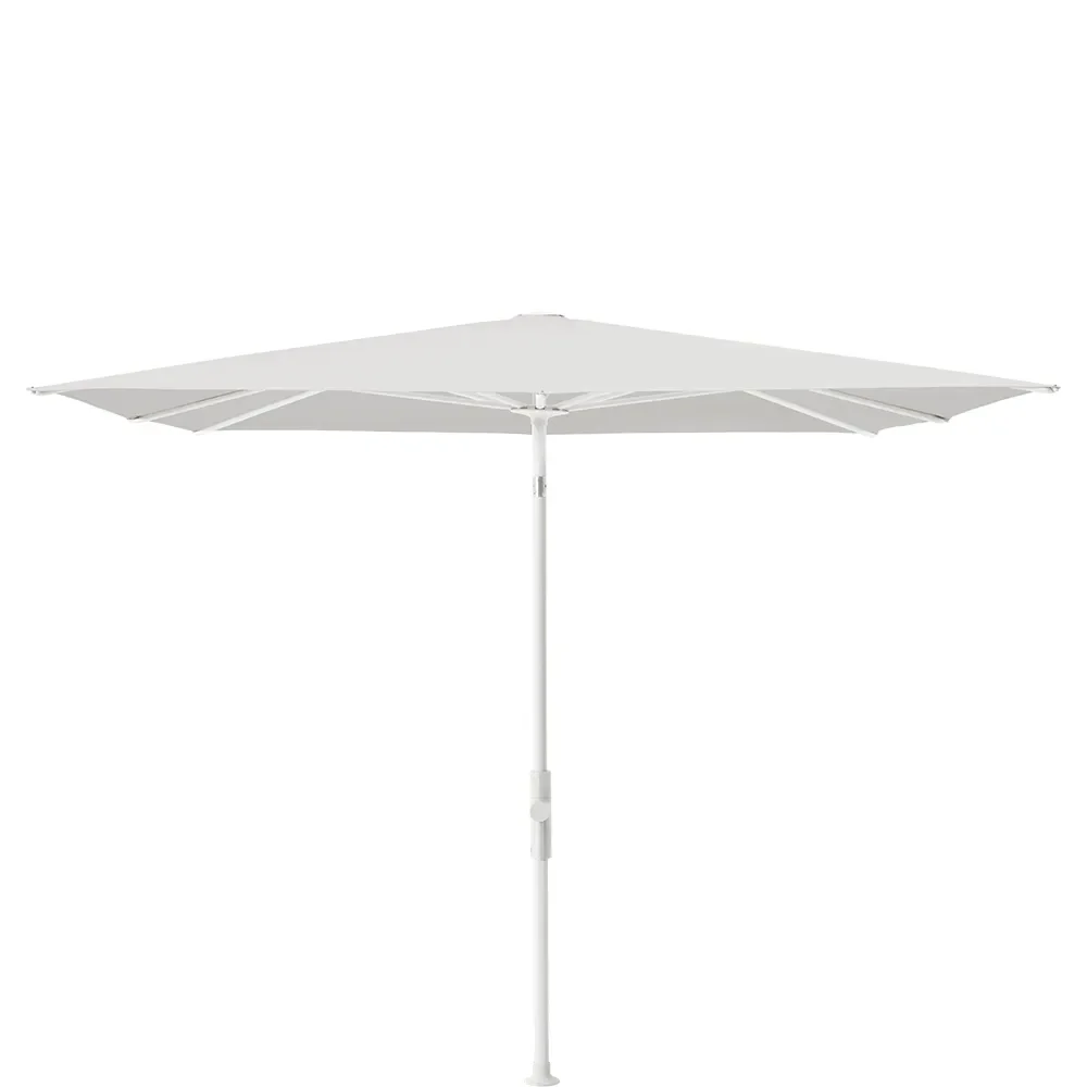Glatz, Twist parasoll 240x240 cm matt white Kat.5 556 Alabaster