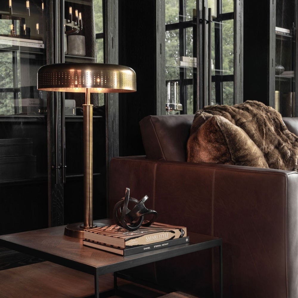 Armando Desk bordslampa- Antik mässing