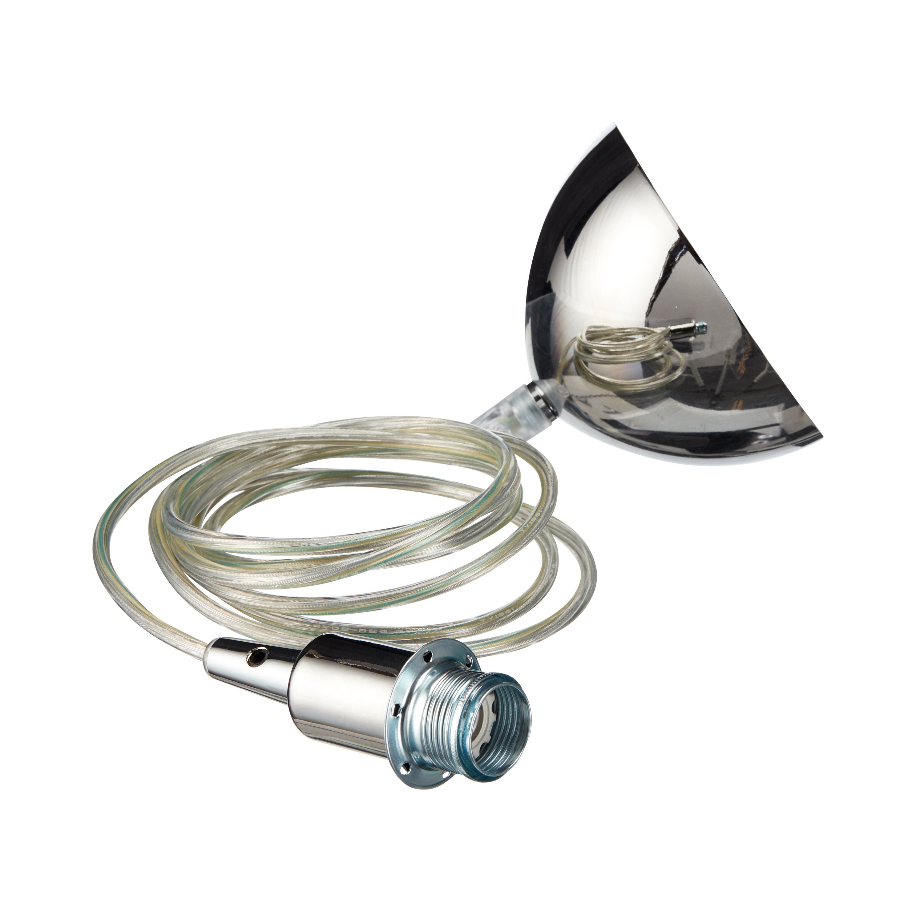 Belid, Gloria Upphäng E14 Krom, Transparent Kabel