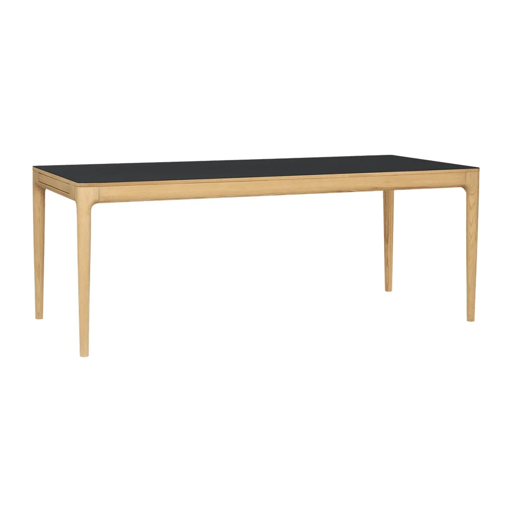 Heart'n'Soul Matbord 200/300x90x75 Ek/Svart