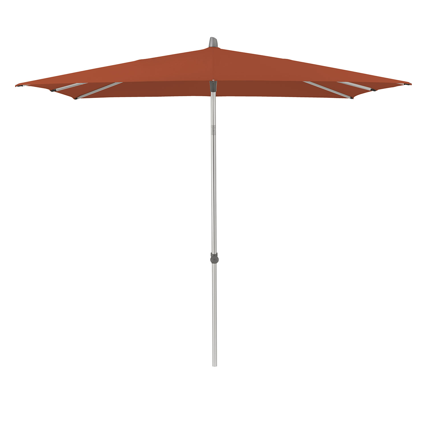Alu-smart parasoll 200×200 cm kat.5 513 fire red