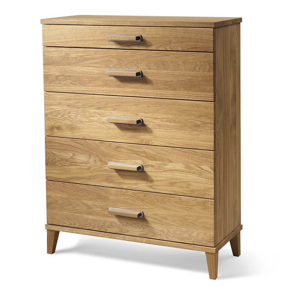 Malva Byrå H94 B70 Lackad Ek