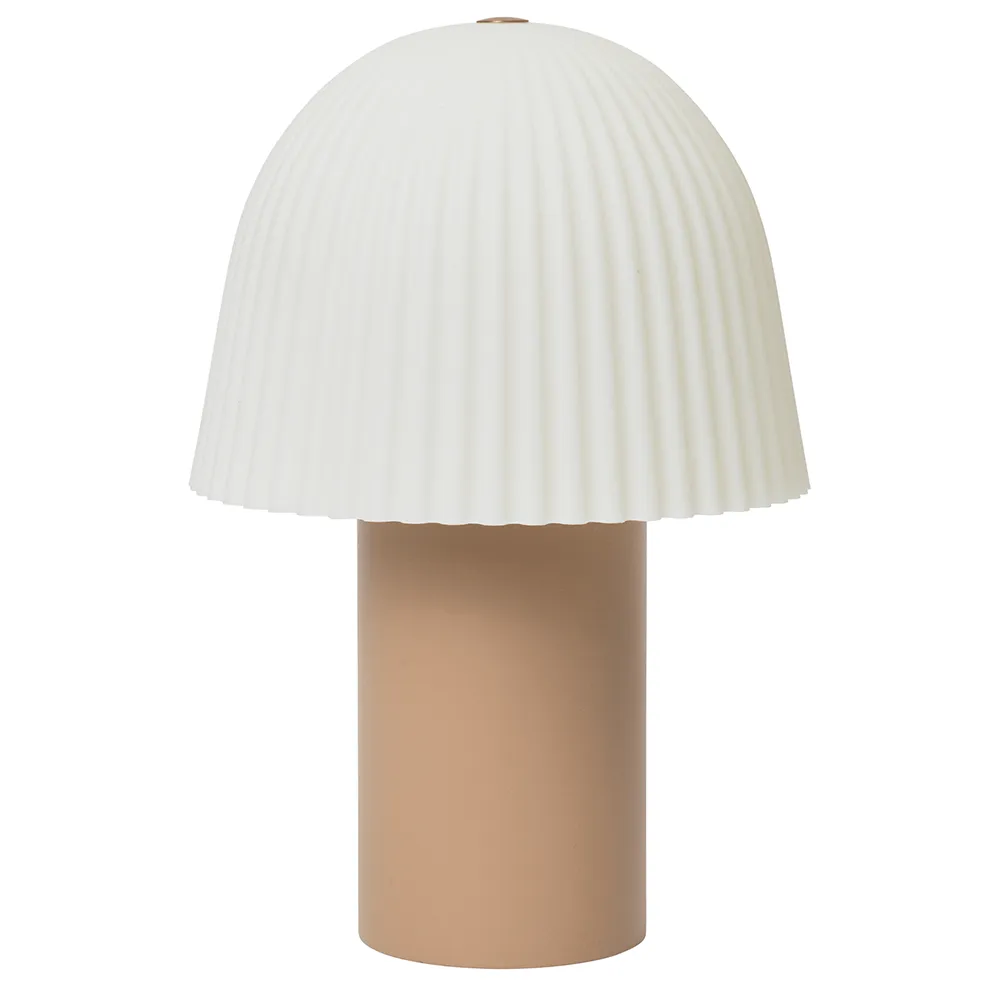 Frill Portabel lampa Rose/White