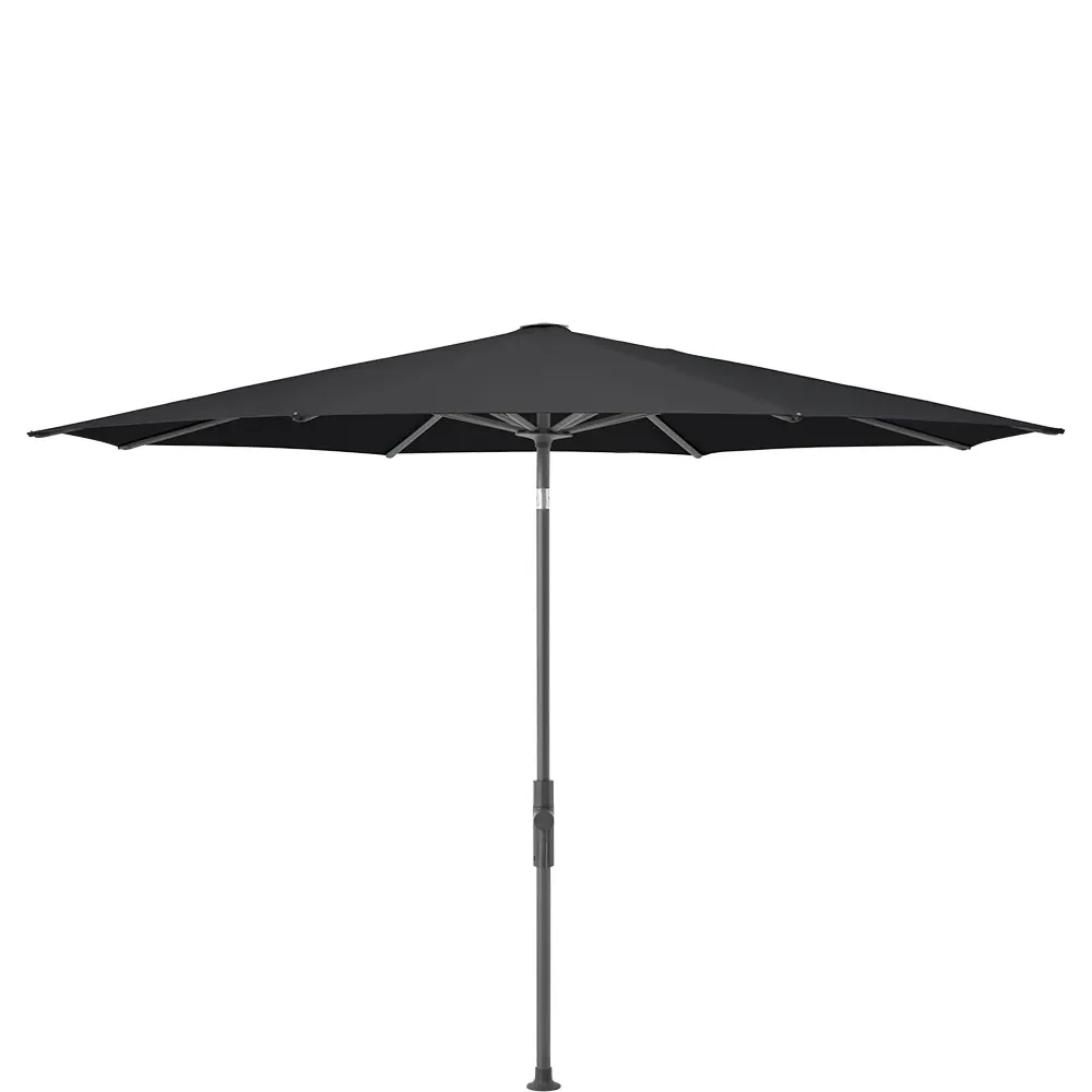 Glatz, Twist parasoll 330 cm anthracite Kat.5 615 Black