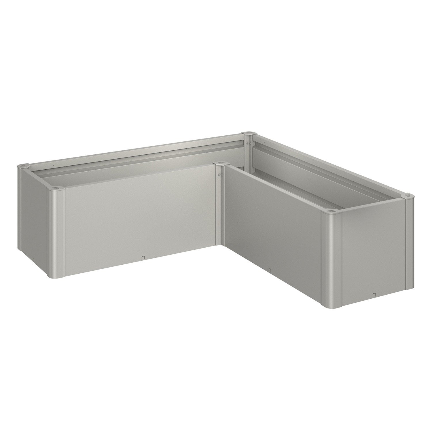 Belvedere planteringsbädd mini storlek l150 metallic kvarts-grå