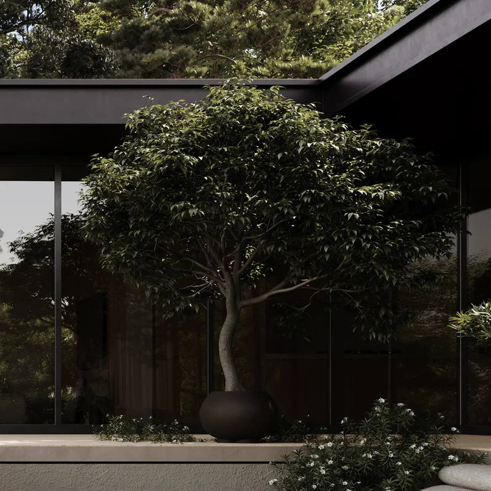 Urchin kruka Big - Coffee