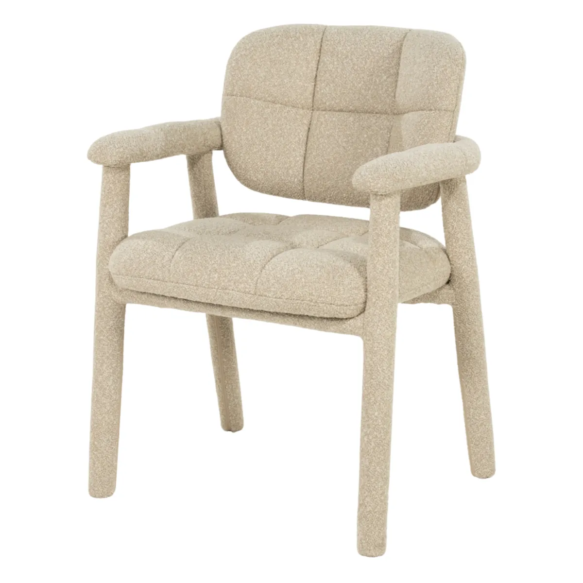 Knox Stol 60x61x81,5 cm Metall & Tyg taupe