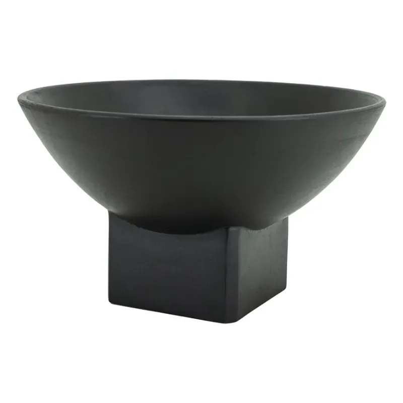 Bora large 30x30x17 cm trä svart