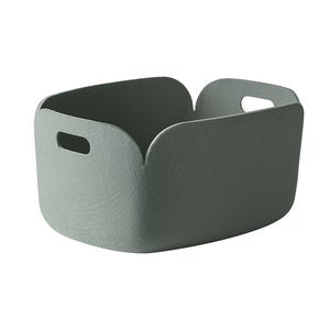 Restore Basket Förvaringslåda 48 x 35 cm - Dusty Green 