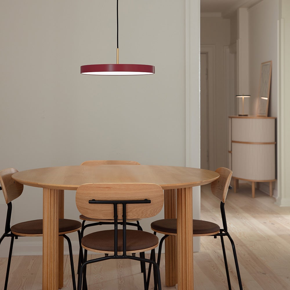 Asteria Plus Taklampa Ø43 cm Brass Ruby Red